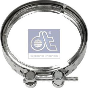 DT Spare Parts 1.11237 - Savienojošie elementi, Izplūdes gāzu sistēma www.autospares.lv