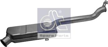 DT Spare Parts 1.12684 - Izplūdes caurule www.autospares.lv