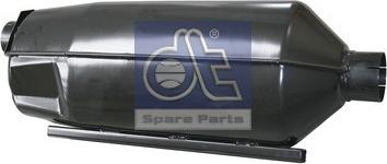 DT Spare Parts 1.12340 - Vidējais / Gala izpl. gāzu trokšņa slāpētājs www.autospares.lv