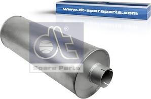 DT Spare Parts 1.12334 - Vidējais / Gala izpl. gāzu trokšņa slāpētājs www.autospares.lv