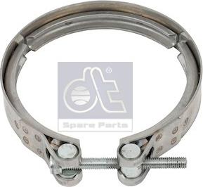 DT Spare Parts 1.12378 - Savienojošie elementi, Izplūdes gāzu sistēma www.autospares.lv