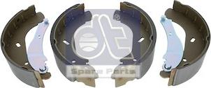 DT Spare Parts 13.93128 - Bremžu loku komplekts www.autospares.lv