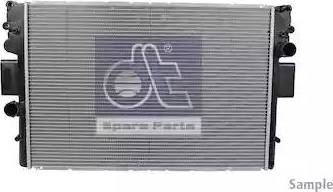 DT Spare Parts 13.42101 - Radiators, Motora dzesēšanas sistēma www.autospares.lv