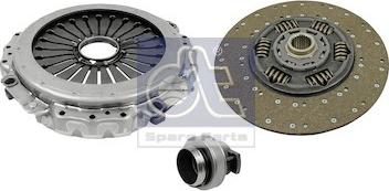 DT Spare Parts 1.31338 - Комплект сцепления www.autospares.lv