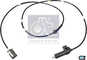 DT Spare Parts 13.36006 - Devējs, Riteņu griešanās ātrums www.autospares.lv