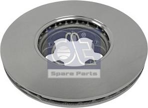 DT Spare Parts 13.31003 - Bremžu diski www.autospares.lv