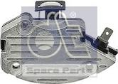 DT Spare Parts 13.76052 - Регулятор напряжения, генератор www.autospares.lv