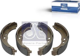 DT Spare Parts 12.93127SP - Bremžu loku komplekts www.autospares.lv