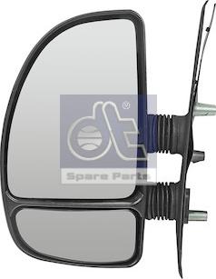 DT Spare Parts 12.83031 - Ārējais atpakaļskata spogulis, Vadītāja kabīne www.autospares.lv