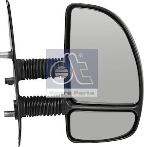 DT Spare Parts 12.83033 - Ārējais atpakaļskata spogulis, Vadītāja kabīne www.autospares.lv