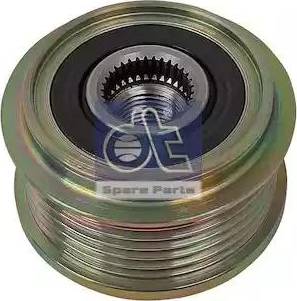 DT Spare Parts 12.72053 - Шкив генератора, муфта www.autospares.lv