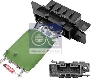 DT Spare Parts 12.77120 - Rezistors, Salona ventilators www.autospares.lv