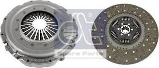 DT Spare Parts 3.94060 - Clutch Kit www.autospares.lv