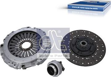 DT Spare Parts 3.94009 - Clutch Kit www.autospares.lv