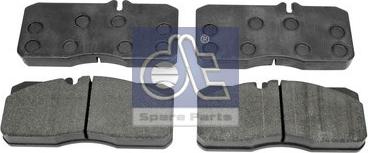 DT Spare Parts 3.96407 - Bremžu uzliku kompl., Disku bremzes www.autospares.lv