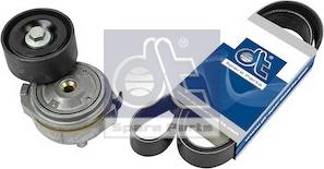 DT Spare Parts 3.93009 - Ķīļrievu siksnu komplekts www.autospares.lv