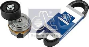 DT Spare Parts 3.93017 - Ķīļrievu siksnu komplekts www.autospares.lv