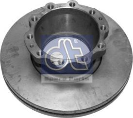 DT Spare Parts 3.62060 - Bremžu diski www.autospares.lv