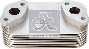 DT Spare Parts 3.14171 - Eļļas radiators, Motoreļļa www.autospares.lv