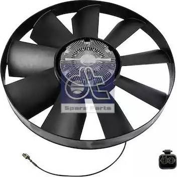 DT Spare Parts 3.15215 - Ventilators, Motora dzesēšanas sistēma www.autospares.lv