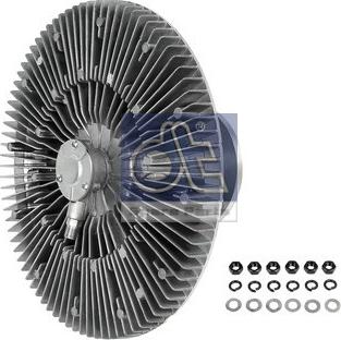 DT Spare Parts 3.15221 - Sajūgs, Radiatora ventilators www.autospares.lv