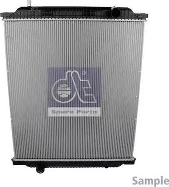 DT Spare Parts 3.16282 - Radiators, Motora dzesēšanas sistēma www.autospares.lv