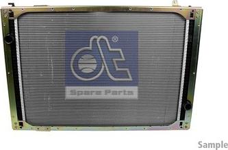 DT Spare Parts 3.16216 - Radiators, Motora dzesēšanas sistēma www.autospares.lv