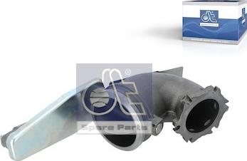 DT Spare Parts 3.25537 - Izplūdes trakta drosele, Motora bremze www.autospares.lv