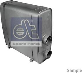 DT Spare Parts 3.25041 - Vidējais / Gala izpl. gāzu trokšņa slāpētājs www.autospares.lv