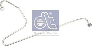 DT Spare Parts 3.21103 - Augstspiediena cauruļvads, Iesmidzināšanas sistēma www.autospares.lv