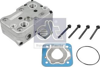 DT Spare Parts 3.75018 - Cilindru galva, Gaisa kompresors www.autospares.lv