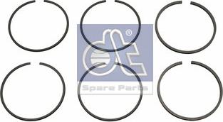 DT Spare Parts 2.94034 - Virzuļa gredzenu komplekts, Kompresors www.autospares.lv