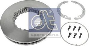 DT Spare Parts 2.40552 - Bremžu diski www.autospares.lv