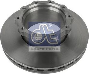 DT Spare Parts 2.40557 - Bremžu diski www.autospares.lv