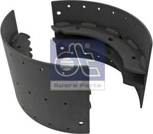 DT Spare Parts 2.40377 - Bremžu loku komplekts www.autospares.lv