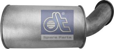 DT Spare Parts 2.14546 - Vidējais / Gala izpl. gāzu trokšņa slāpētājs www.autospares.lv