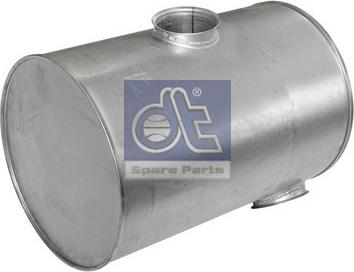 DT Spare Parts 2.14533 - Vidējais / Gala izpl. gāzu trokšņa slāpētājs www.autospares.lv