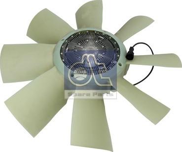 DT Spare Parts 2.15509 - Ventilators, Motora dzesēšanas sistēma www.autospares.lv