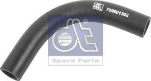 DT Spare Parts 2.15705 - Radiatora cauruļvads www.autospares.lv