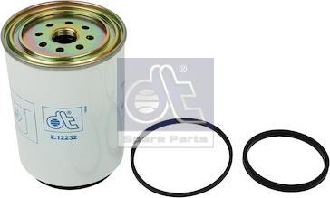 DT Spare Parts 2.12232 - Degvielas filtrs www.autospares.lv