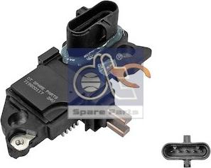 DT Spare Parts 2.21004 - Voltage regulator, alternator www.autospares.lv