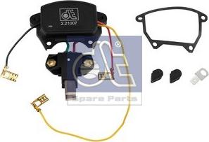 DT Spare Parts 2.21007 - Ģeneratora sprieguma regulators autospares.lv