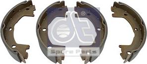 DT Spare Parts 7.92407 - Bremžu loku komplekts www.autospares.lv