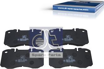 DT Spare Parts 7.92600 - Bremžu uzliku kompl., Disku bremzes www.autospares.lv