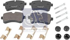 DT Spare Parts 7.92618 - Bremžu uzliku kompl., Disku bremzes www.autospares.lv