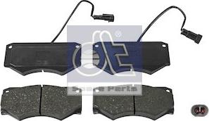 DT Spare Parts 7.92623 - Bremžu uzliku kompl., Disku bremzes www.autospares.lv