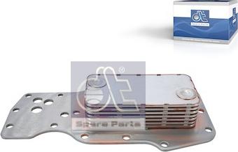 DT Spare Parts 7.59300 - Eļļas radiators, Motoreļļa www.autospares.lv