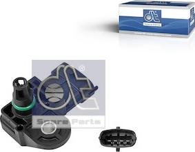 DT Spare Parts 7.53500 - Датчик, давление во впускной трубе www.autospares.lv