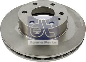 DT Spare Parts 7.36081 - Bremžu diski autospares.lv