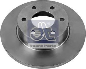 DT Spare Parts 7.36126 - Bremžu diski www.autospares.lv